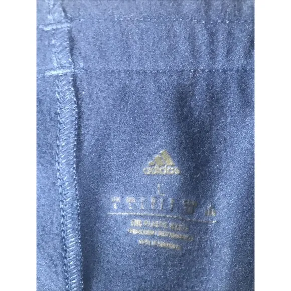 Adidas Team Issue Open Hem Tapered Pants Mens Size Large Blue Gray HI0706 $60