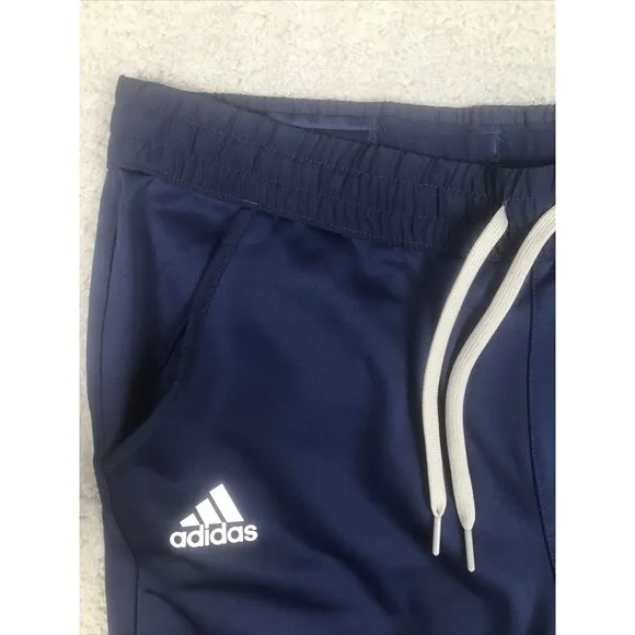 Adidas Team Issue Open Hem Tapered Pants Mens Size Large Blue Gray HI0706 $60