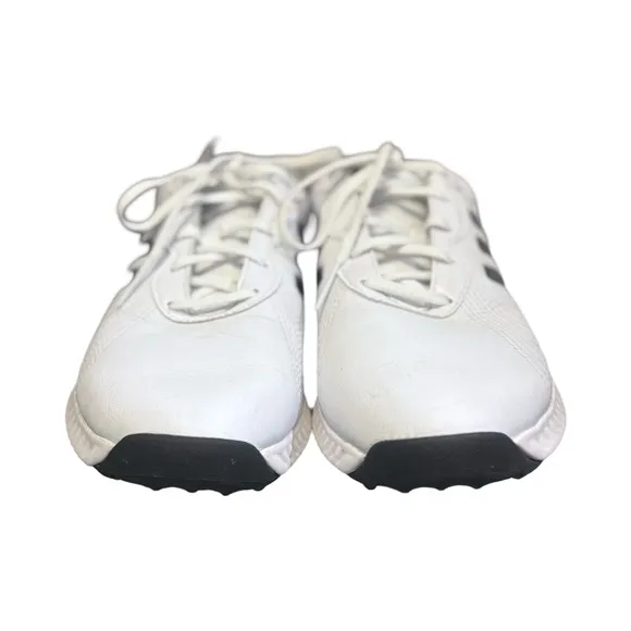 Adidas Tech Response Golf Shoes – White &amp; Black – Men’s Size 10