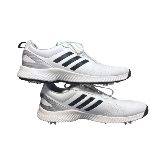 Adidas Tech Response Golf Shoes – White &amp; Black – Men’s Size 10