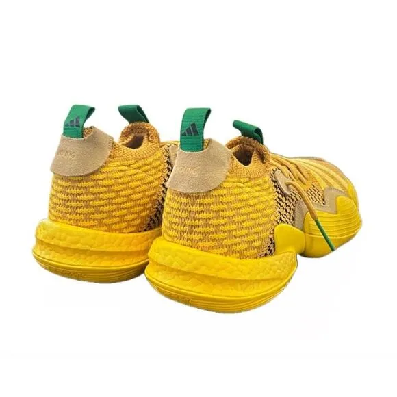 Adidas Trae Young 2 Hazy Yellow Basketball Shoes Low Top Men's‎ Size 8 IG4793