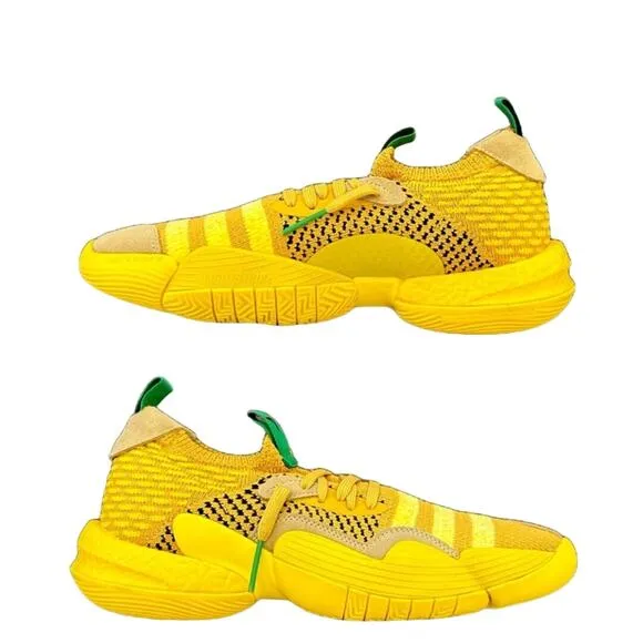 Adidas Trae Young 2 Hazy Yellow Basketball Shoes Low Top Men's‎ Size 8 IG4793