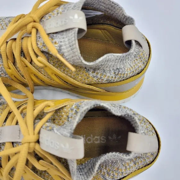 Adidas Tubular Nova Primeknit Sneakers Shoes St Nomad Yellow Granite Mens Size 9