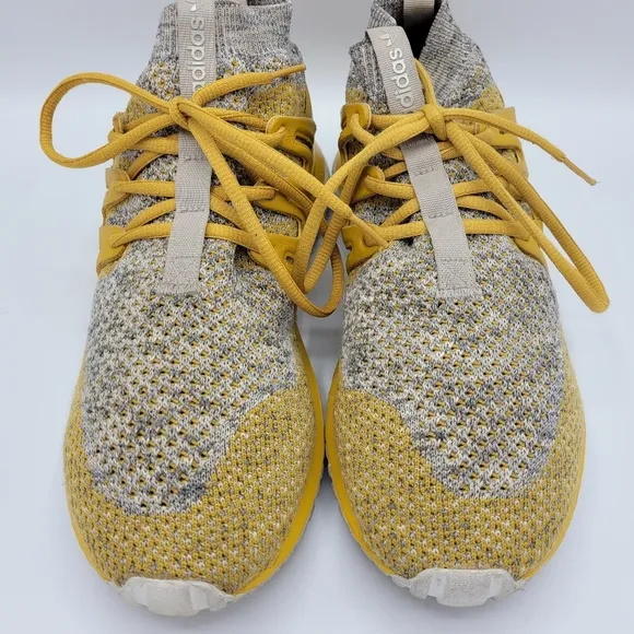 Adidas Tubular Nova Primeknit Sneakers Shoes St Nomad Yellow Granite Mens Size 9