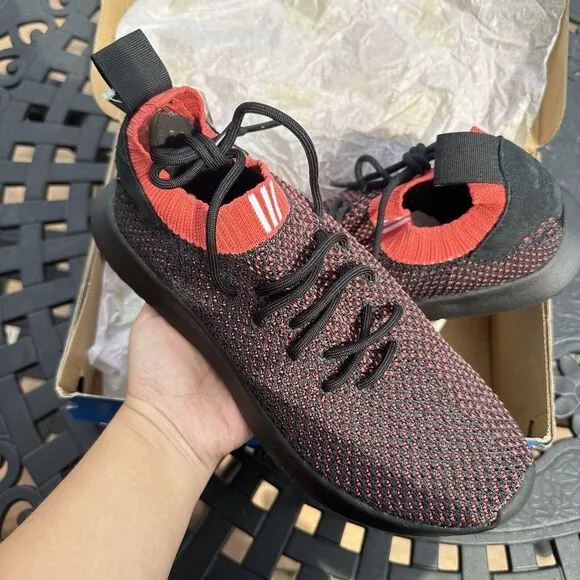 Adidas Tubular Shadow Primeknit Trace Scarlet Men's Athletic Shoes AC8792 Size 6
