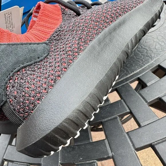 Adidas Tubular Shadow Primeknit Trace Scarlet Men's Athletic Shoes AC8792 Size 6