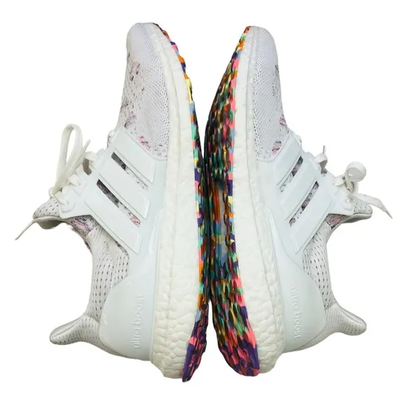 Adidas Ultra boots 1.0 W DNA Running Shoes 91/2 cloud White violet fusion hearts