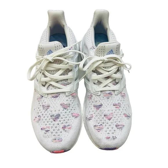 Adidas Ultra boots 1.0 W DNA Running Shoes 91/2 cloud White violet fusion hearts