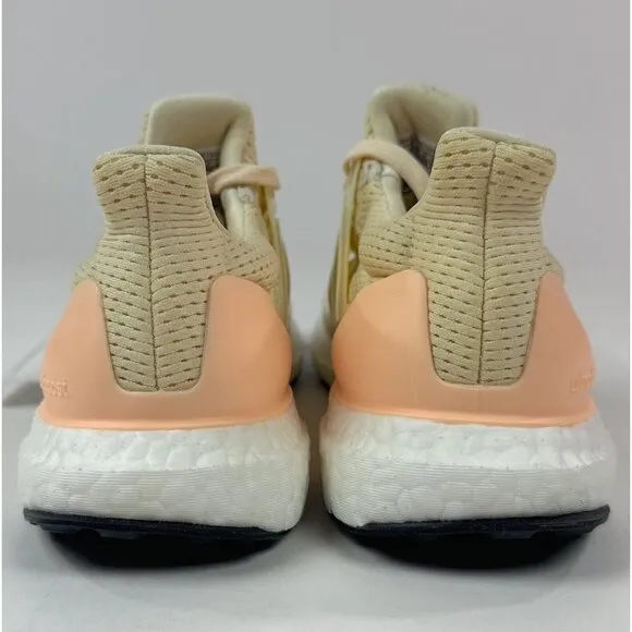 adidas Ultraboost 1.0 Womens Ecru Tint Cream Low Running Shoes Sneakers HQ4208