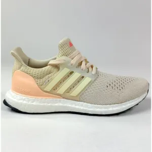adidas Ultraboost 1.0 Womens Ecru Tint Cream Low Running Shoes Sneakers HQ4208
