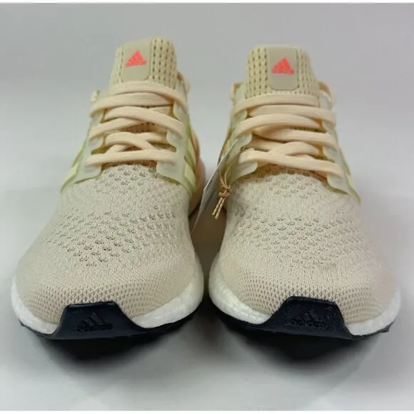 adidas Ultraboost 1.0 Womens Ecru Tint Cream Low Running Shoes Sneakers HQ4208