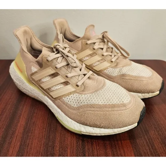 Adidas Ultraboost 21 Running Shoes Athletic Sneakers Size US 9