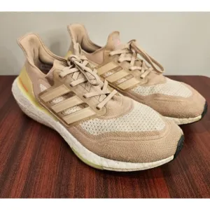 Adidas Ultraboost 21 Running Shoes Athletic Sneakers Size US 9