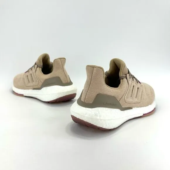 ADIDAS ULTRABOOST 22 TAN CORDUROY WALKING / RUNNING SHOES ATHLEISURE SNEAKERS🆕
