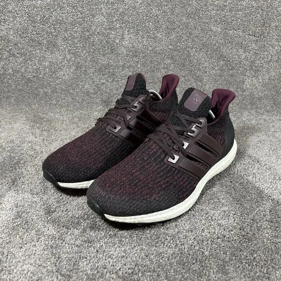 Adidas UltraBoost 3.0 Athletic Running Sneakers Shoes Burgundy S80732 Mens Sz 12