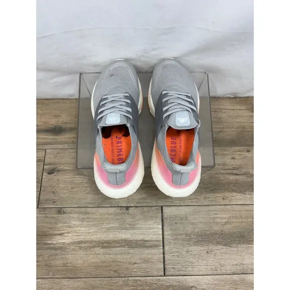 Adidas Ultraboost Running Shoes Gray Athletic Men's 8.5 Cushioned Comfort