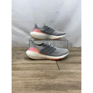Adidas Ultraboost Running Shoes Gray Athletic Men's 8.5 Cushioned Comfort
