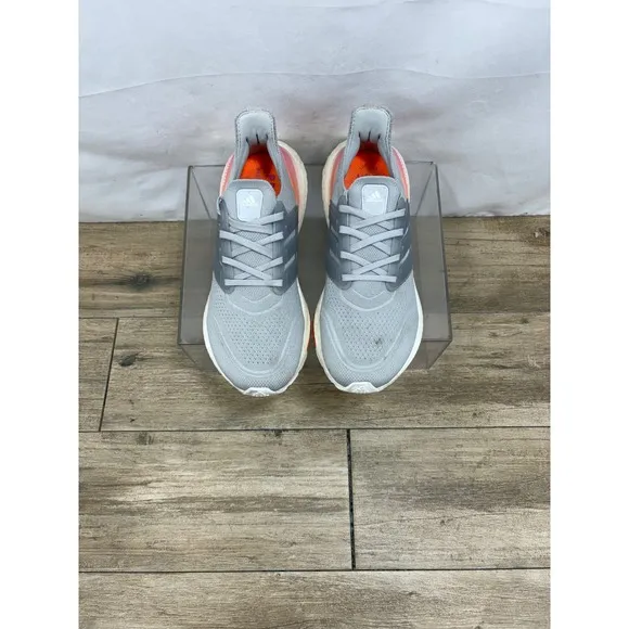 Adidas Ultraboost Running Shoes Gray Athletic Men's 8.5 Cushioned Comfort