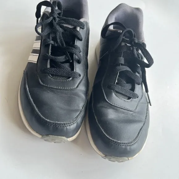 Adidas VS Switch 2‎ K BC0095 Black-White Shoes Universal Kids Size 5.5 Athletic