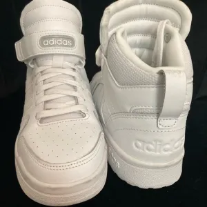 Adidas White High-Top Sneakers