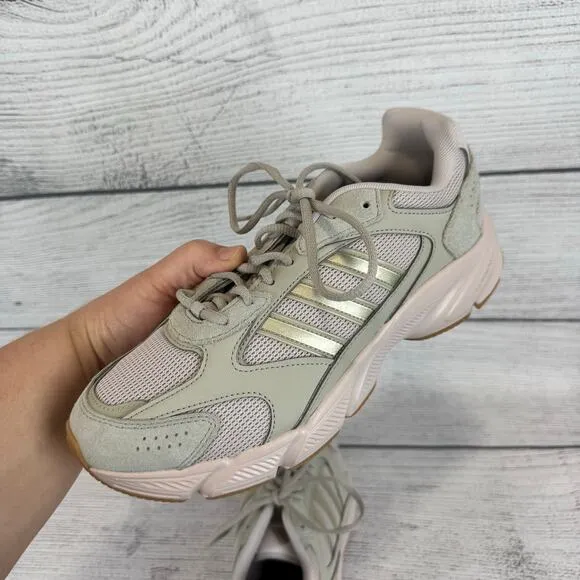 Adidas Women's Crazy Chaos 2000 Green Sage Chunky Sneakers Size 10