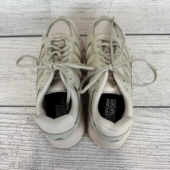 Adidas Women's Crazy Chaos 2000 Green Sage Chunky Sneakers Size 10