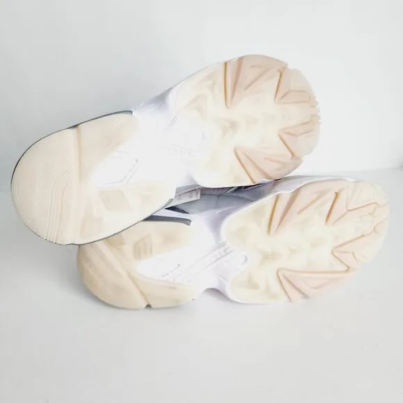 Adidas Women's Falcon Running Sneakers Size 9.5 White Silver Pink