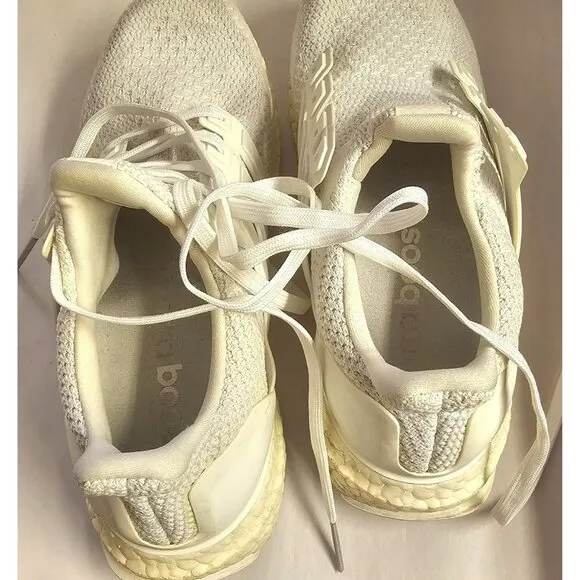 Adidas Women's Ultra Boost 2.0 Triple White Sneakers Size 8.5