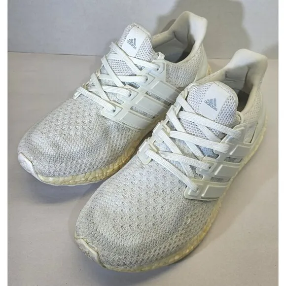 Adidas Women's Ultra Boost 2.0 Triple White Sneakers Size 8.5
