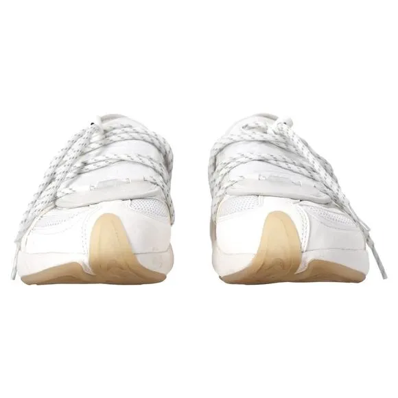Adidas x 032c FYW S-97 Salvation Sneakers in White Mixed Media