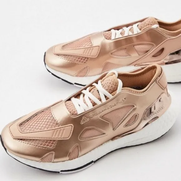 Adidas x Stella McCartney Ultraboost Metallic Women's Rose Gold Sneakers
