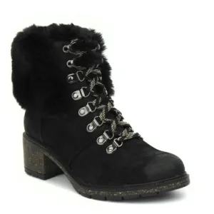 Aetrex Brooklyn Weatherproof Fur Lace Up Boot