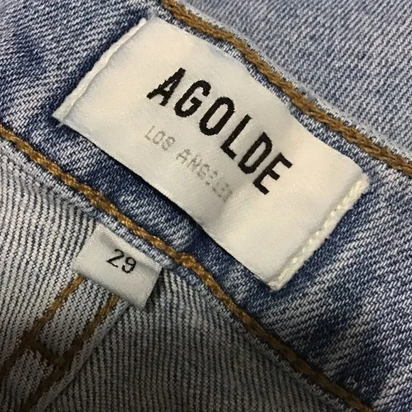 AGOLDE Merrel Mid Rise Straight Jean Size 29.