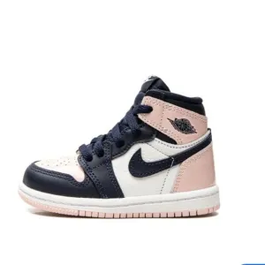 Air Jordan 1 Kids Retro High OG Atmosphere Lace‎ Up Sneakers Size 7c CU0450-641