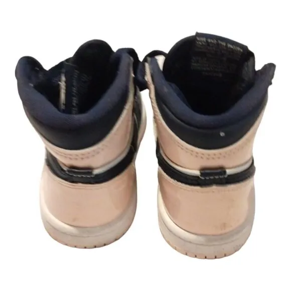 Air Jordan 1 Kids Retro High OG Atmosphere Lace‎ Up Sneakers Size 7c CU0450-641
