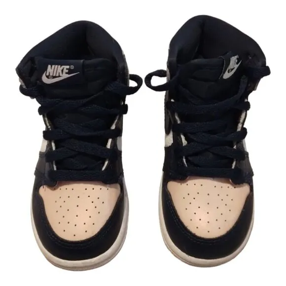 Air Jordan 1 Kids Retro High OG Atmosphere Lace‎ Up Sneakers Size 7c CU0450-641