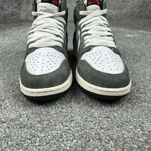 Air Jordan 1 Retro OG High Washed Black GS Sneakers Boys Youth 4.5 FD1437-052