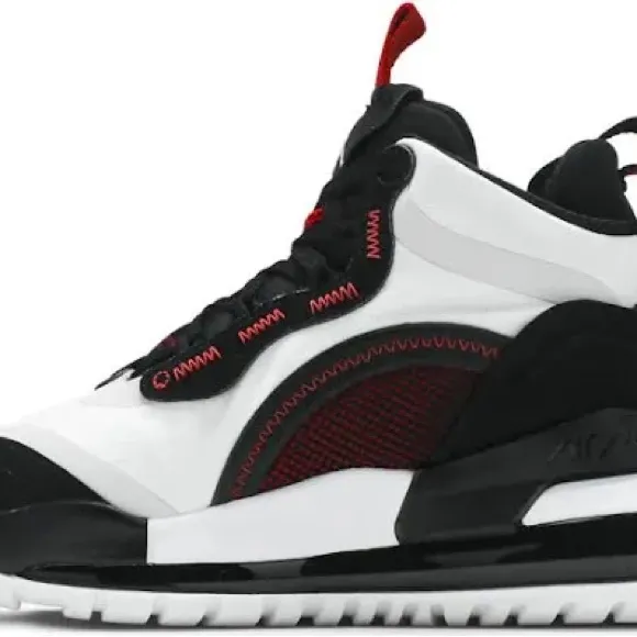 Air Jordan Areospace 720 High-Top Sneakers in Black and White