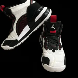 Air Jordan Areospace 720 High-Top Sneakers in Black and White
