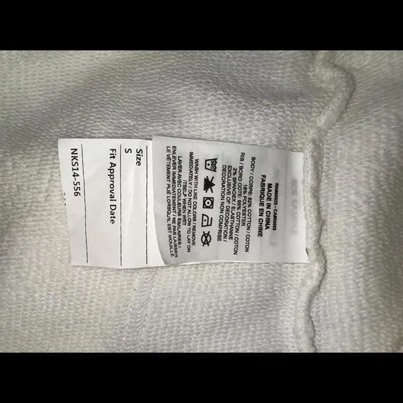 Air Jordan Fragment Travis Scott Fleece White Shorts Sample