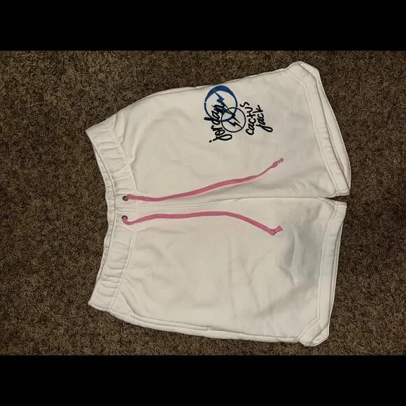 Air Jordan Fragment Travis Scott Fleece White Shorts Sample