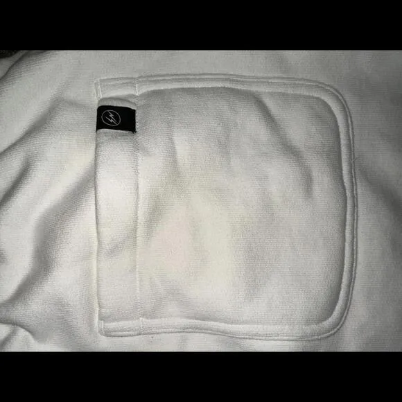 Air Jordan Fragment Travis Scott Fleece White Shorts Sample