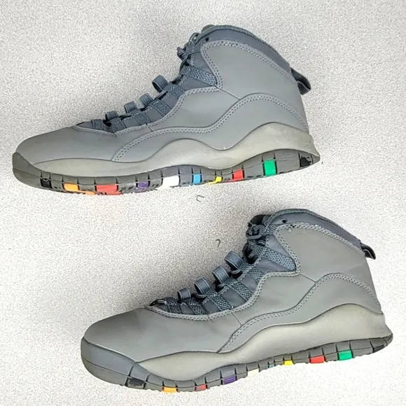 AIR JORDAN X COOL GREY SNEAKERS