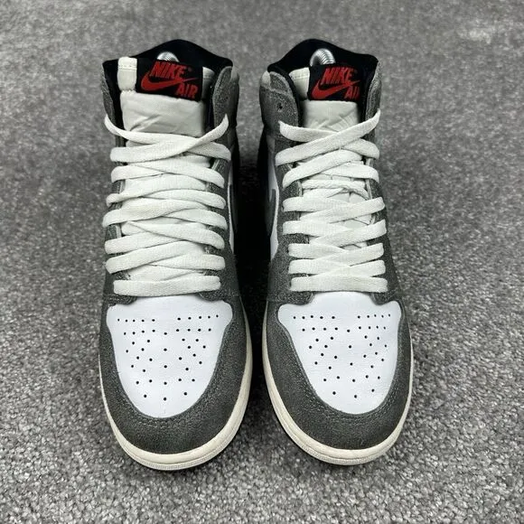 Air Jordan 1 Retro OG High Washed Black GS Sneakers Boys Youth 4.5 FD1437-052
