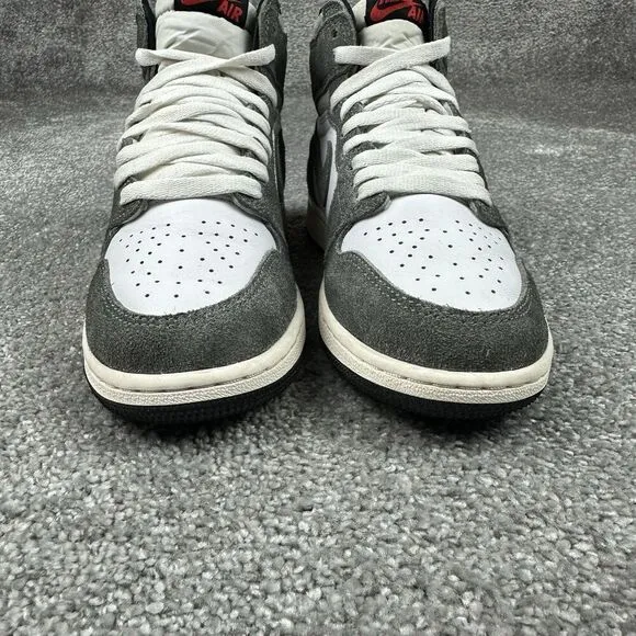Air Jordan 1 Retro OG High Washed Black GS Sneakers Boys Youth 4.5 FD1437-052
