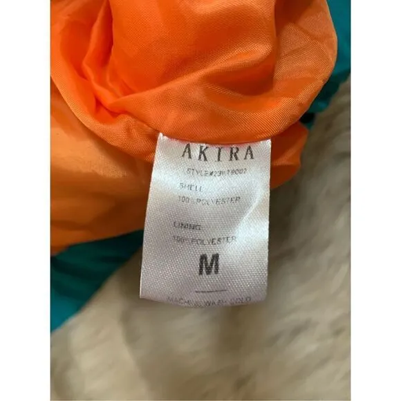 AKIRA ALIX PATCH WINDBREAKER BOMBER MEDIUM