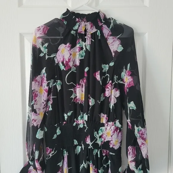 A.L.C Hollis Floral Silk Dress