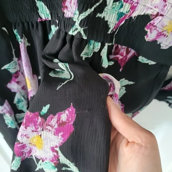 A.L.C Hollis Floral Silk Dress