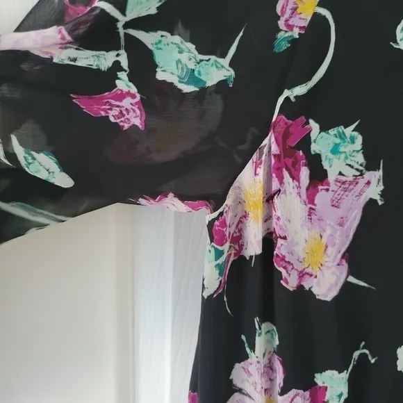 A.L.C Hollis Floral Silk Dress