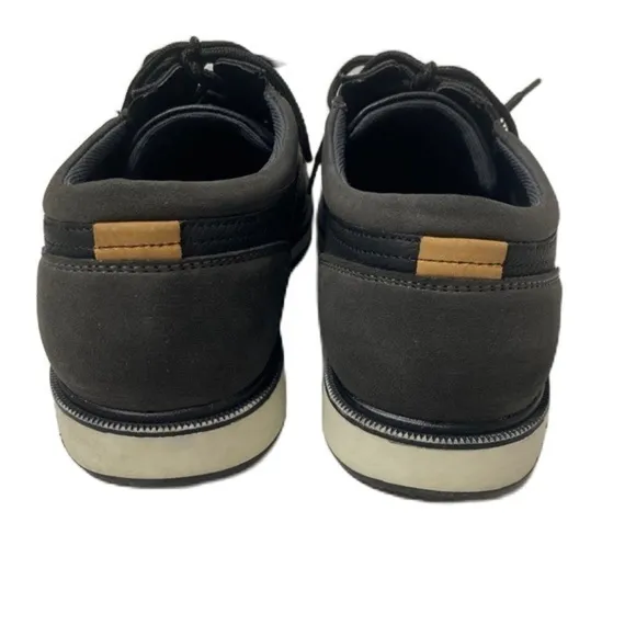 Aldo Shumen Mens Casual Sneaker black Vegan Faux Leather Pointed Toe